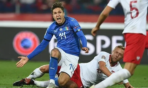 Thua trận, cầu thủ Ba Lan còn mất điểm trầm trọng vì hành động này trước Italia