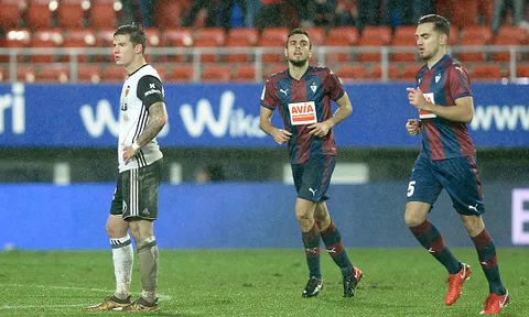 Thua trận thứ hai, 'ngựa ô' La Liga đánh rơi ngôi nhì bảng