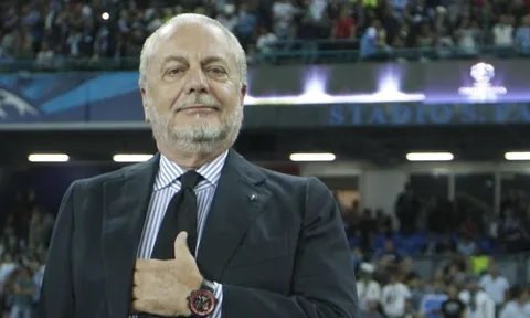 Tiếp tục bay cao, chủ tịch Napoli đá đểu 'núi tiền' của Milan