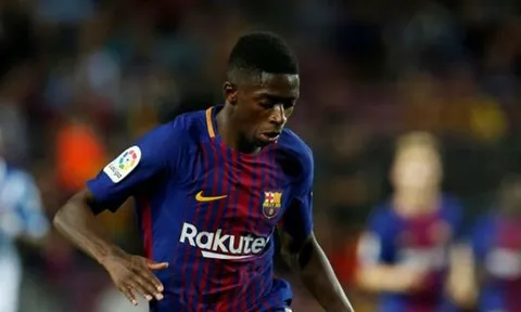 Tin vui cho Barca: Dembele có thể trở lại trong trận El Clasico tháng 12