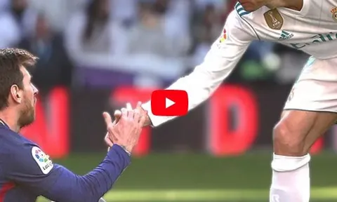 Tình bạn thân thiết của Lionel Messi và Cristiano Ronaldo