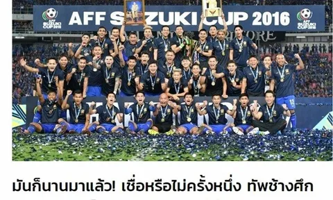Báo Thái dè bỉu khi ĐT Việt Nam vào tốp 100 FIFA