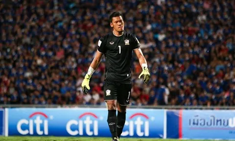 Tuyển Thái Lan trước nguy cơ mất thủ môn số 1 ở Asian Cup 2019