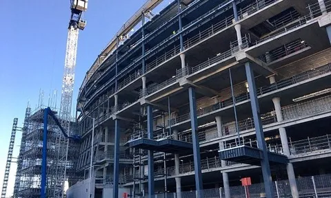 Tốc độ xây đựng đáng nể của sân White Hart Lane mới