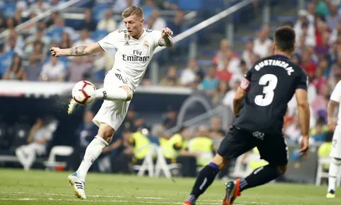 Toni Kroos và biệt tài chuyền bóng không ai bằng