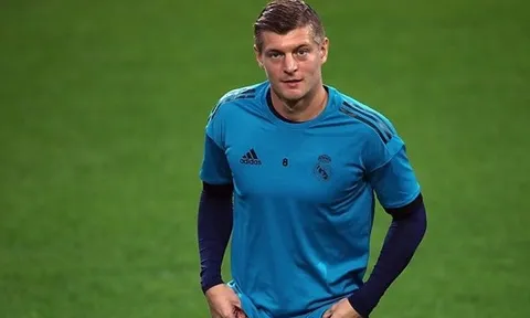 Toni Kroos trở lại sân tập, Real Madrid tự tin chiến Dortmund