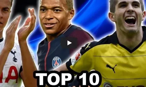 Top 10 cầu thủ U21 giá trị nhất
