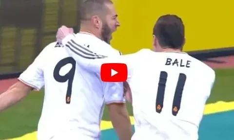 Top 10 lần 'giải nguy' cho Real Madrid của Gareth Bale và Karim Benzema