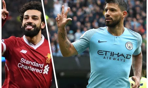 Top 10 'sát thủ ghi bàn' tại Ngoại hạng Anh: Man City đại chiến Liverpool