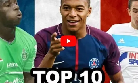 Top 10 tài năng trẻ triển vọng nhất bóng đá Pháp
