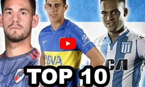 Top 10 tài năng trẻ triển vọng nhất của bóng đá Argentina
