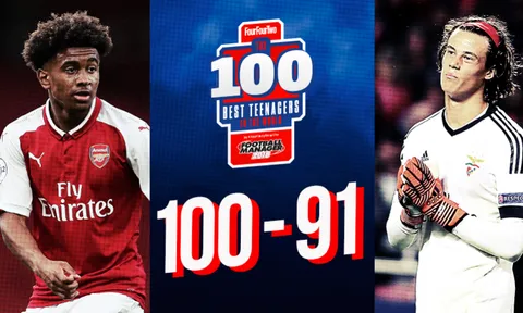 Top 100 cầu thủ trẻ xuất sắc nhất năm 2017 (Phần 1): 'Người bạn' Man United