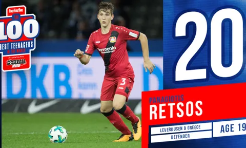 Top 100 cầu thủ trẻ xuất sắc nhất năm 2017 (Phần 9): Không hổ danh Bundesliga