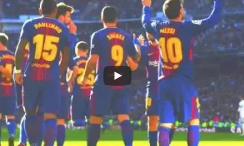 Top 20 bàn thắng đẹp nhất năm 2017 của Barcelona