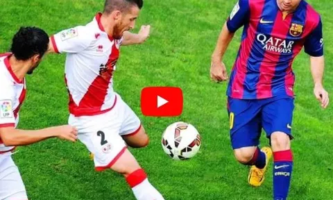 Top 21 đường chuyền như Xavi của Lionel Messi