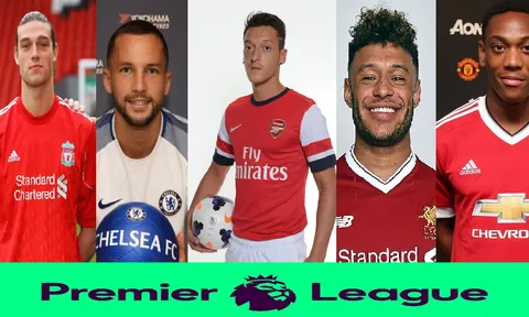 Top 5 bom tấn giờ chót đắt giá nhất Premier League