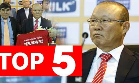 Top 5 điều thú vị về HLV Park Hang Seo