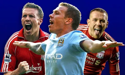Top 5 ngôi sao từng khoác áo Man City và Liverpool: Bất ngờ với tượng đài Man United
