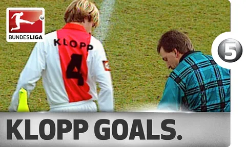 Top 5 siêu phẩm của Jurgen Klopp khi còn là cầu thủ