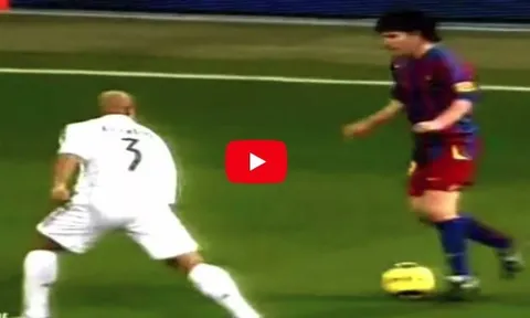 Trận El Clasico đầu tiên của Lionel Messi