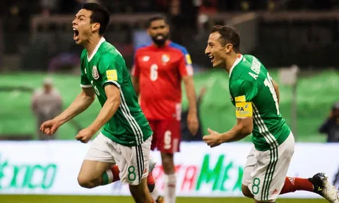 Trận thắng giúp Mexico chính thức giành vé đến World Cup 2018