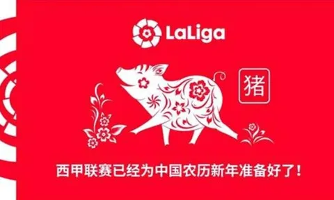 Trang chủ La Liga chúc Tết Nguyên đán bằng tiếng Trung Quốc, NHM Việt Nam phản ứng gay gắt