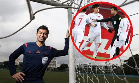 Trọng tài bắt chính trận Việt Nam vs Iran: Kẻ gieo sầu cho lứa U23 tại Thường Châu