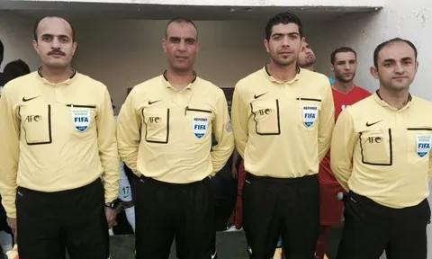 Trọng tài người Syria bắt chính trận U23 Việt Nam - U23 Hàn Quốc là ai?