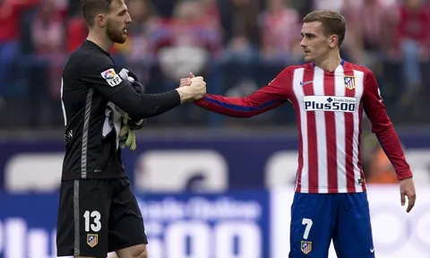 Trụ cột Atletico muốn ra đi ngay trong tháng Một, M.U mở cờ trong bụng