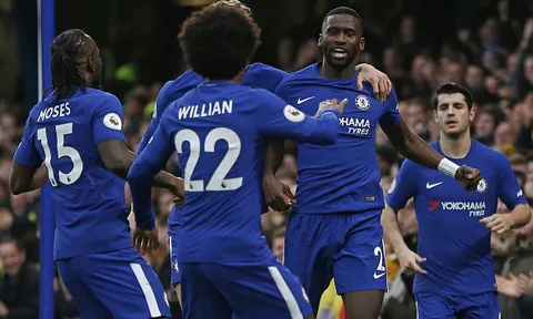 TRỰC TIẾP Chelsea 5-0 Stoke City: Chiến thắng 5 sao Kết thúc)