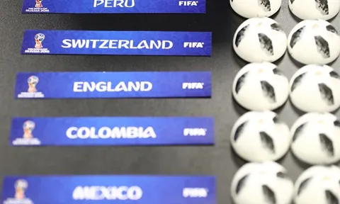 Bốc thăm vòng bảng World Cup 2018: Tây Ban Nha đụng Bồ Đào Nha, Anh đối đầu với Bỉ