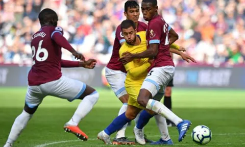 TRỰC TIẾP West Ham 0-0 Chelsea: The Blues chia điểm đáng tiếc (KT)