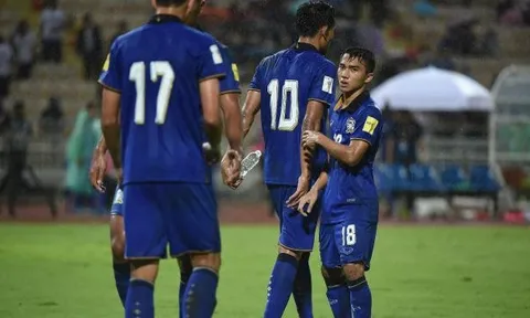 Trước lượt cuối bảng B vòng loại World Cup châu Á: 'Kẻ đáng thương' Thái Lan