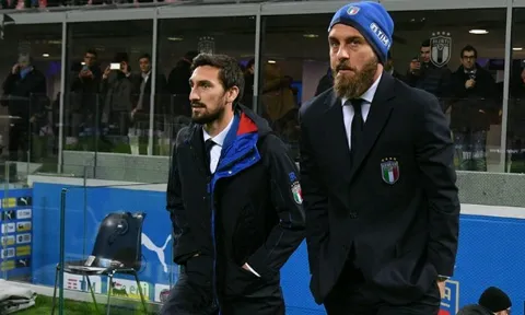 Tuyển Ý mất vé, De Rossi trút giận lên Ventura