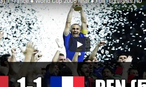 Tuyển Ý vô địch World Cup 2006