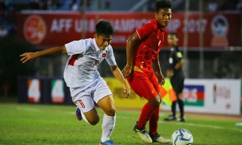 Xác định 2 cặp đấu vòng bán kết giải U18 ĐNÁ 2017