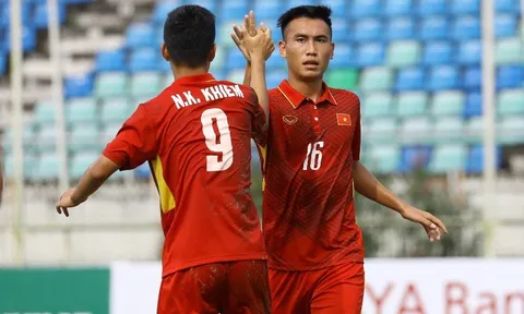 U18 Việt Nam 5-0 U18 Philippines (Giải U18 Đông Nam Á 2017)