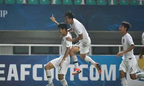 Hạ U19 Qatar, U19 Hàn Quốc vào chung kết giải châu lục
