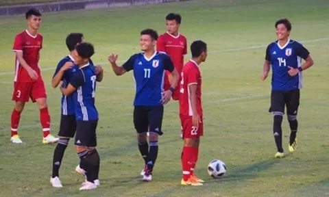 U19 Việt Nam thua trận đầu tiên trên đất Nhật Bản