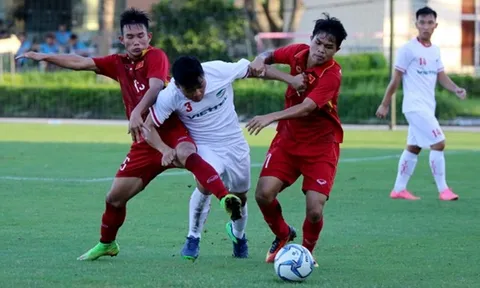 U19 Việt Nam xuất sắc cầm hòa U21 Viettel