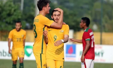 U19 Australia gọi 6 "sao" trẻ châu Âu đối đầu với U19 Việt Nam