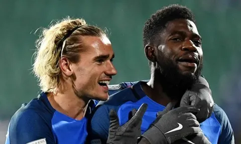 Umtiti hứa sẽ mang Griezmann về Barcelona