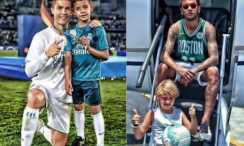Cố làm bố đảm, Ronaldo vẫn xếp sau một người
