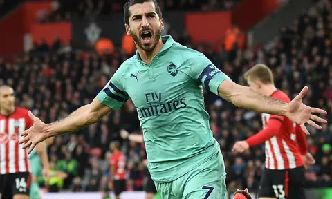 Henrikh Mkhitaryan là hiện thân cho vấn đề hàng công của Arsenal