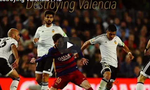 Valencia 'sợ' Lionel Messi như thế nào?