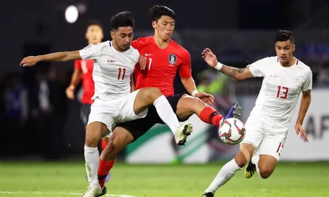 Vắng Son Heung-Min, Hàn Quốc suýt mất điểm trước Philippines