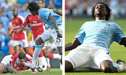 Vào ngày này |12.9| Adebayor đạp mặt đồng đội cũ, khiêu khích các fan