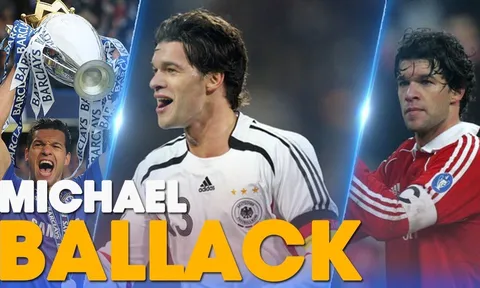 Vào ngày này |26.9| Michael Ballack - Ông vua về nhì vĩ đại