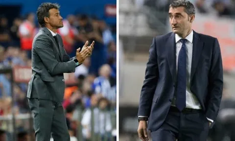 Về cách dùng người, Ernesto Valverde không khác Luis Enrique