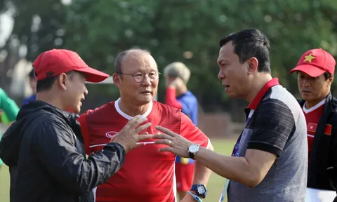Ban huấn luyện hài lòng về sân tập của U23 Việt Nam tại ASIAD 2018